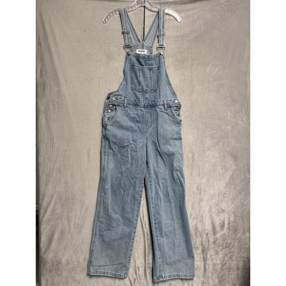 Classic Light Blue Denim Overalls Jumpsuit - Unbranded